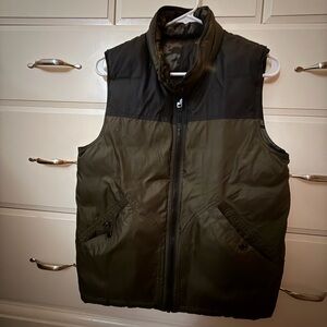 Coach Stylish Two-Tone Puffer Vest